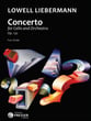 Concerto for Cello and Orchestra, Op. 132 Orchestra Scores/Parts sheet music cover
